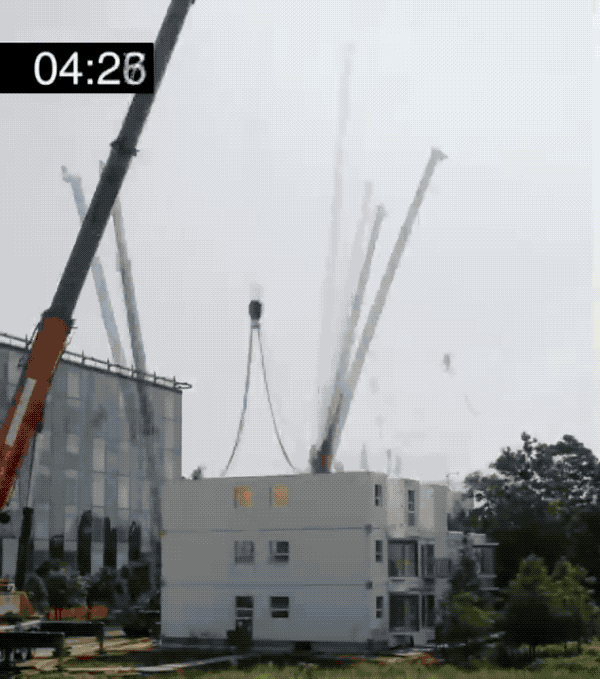 “大變活樓”！29小時(shí)蓋11層！沒有鋼筋混凝土是否安全？(圖6)